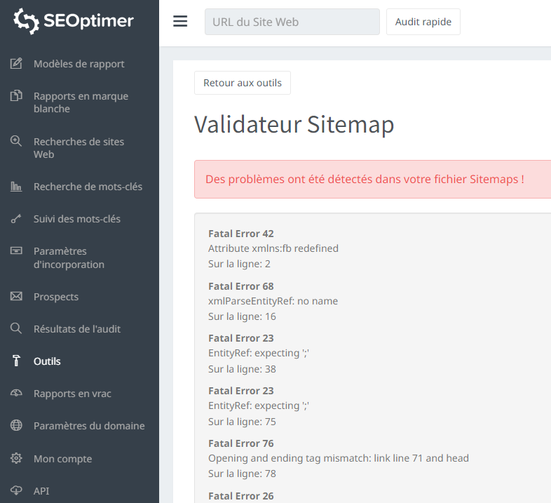 sitemap validator